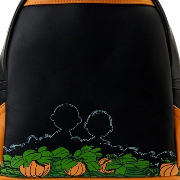 NWT Loungefly Peanuts Great Pumpkin Snoopy Backpack - Picture 4 of 6